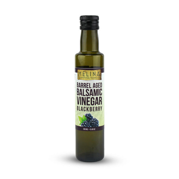 Melina Blackberry Barrel Aged Balsamic Vinegar bottle