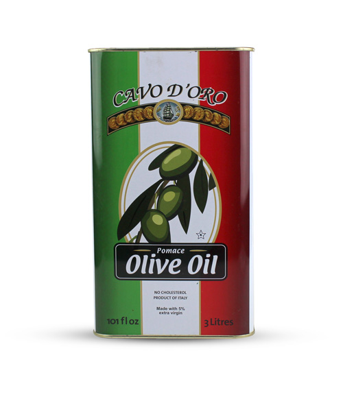 Bulk olive oil tins