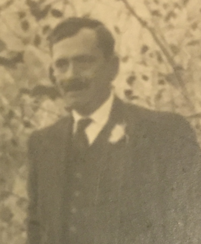 Photo of Grandpa Giannis, predecessor of Melina's family olive oil tradition