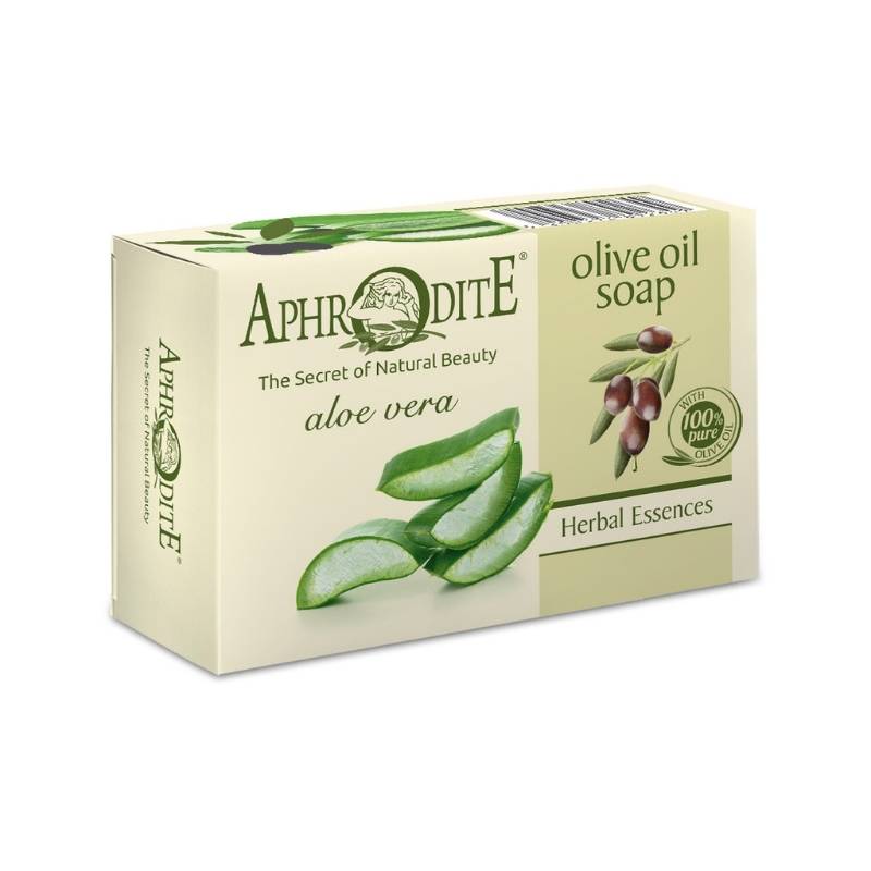 Aphrodite Skin Care USA - 3.53 Oz Olive Oil Soap - Aloe Vera