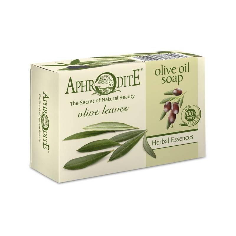 Aphrodite Skin Care USA - 3.53 Oz Olive Oil Soap - Olive Leaves